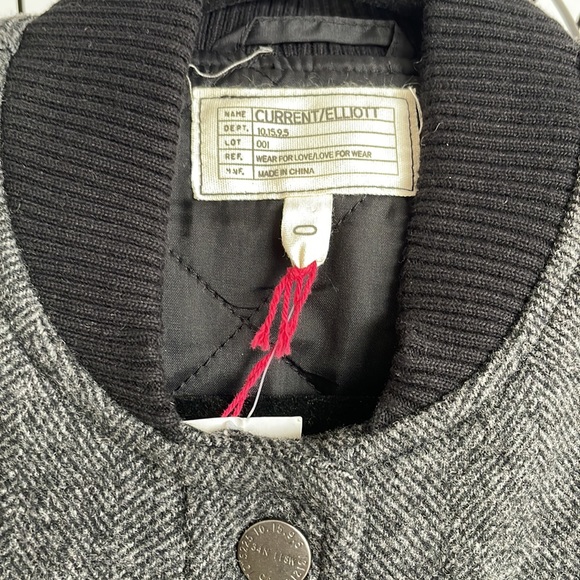 NWT CURRENT ELLIOTT STANWOOD BOMBER JACKET - Picture 3 of 9